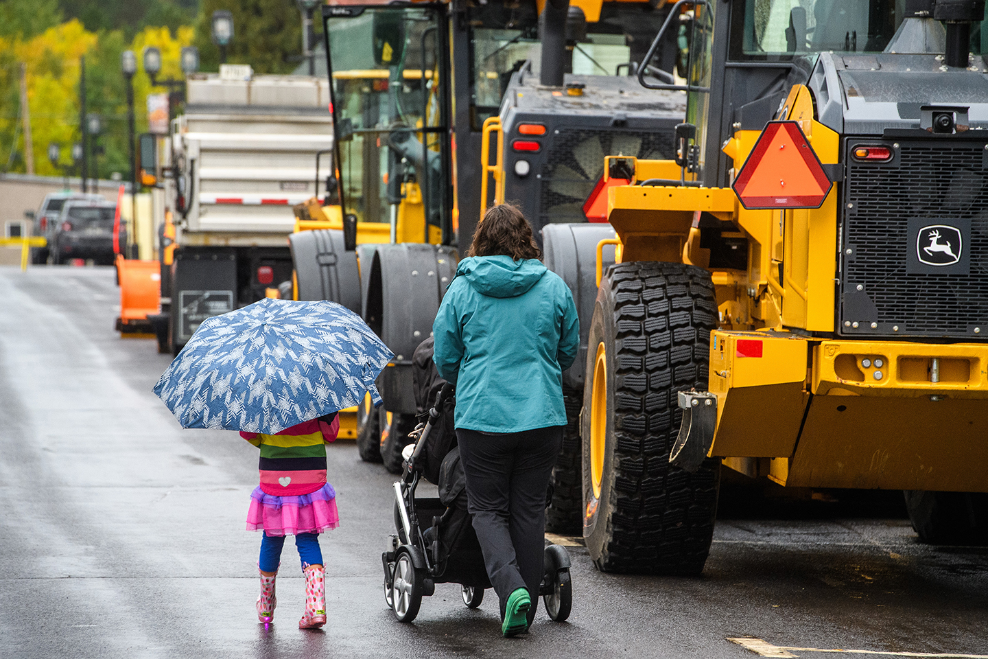 Rain Doesn’t Slow Down Big Truck Fun In Eveleth