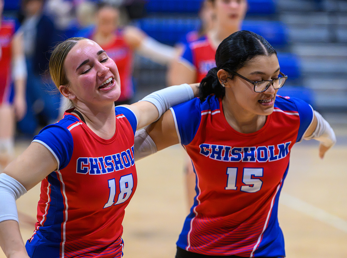 Chisholm Volleyball Rolls Over Bigfork